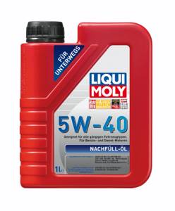 Моторное масло Liqui Moly Nachfull Oil SAE 5w40, 1л